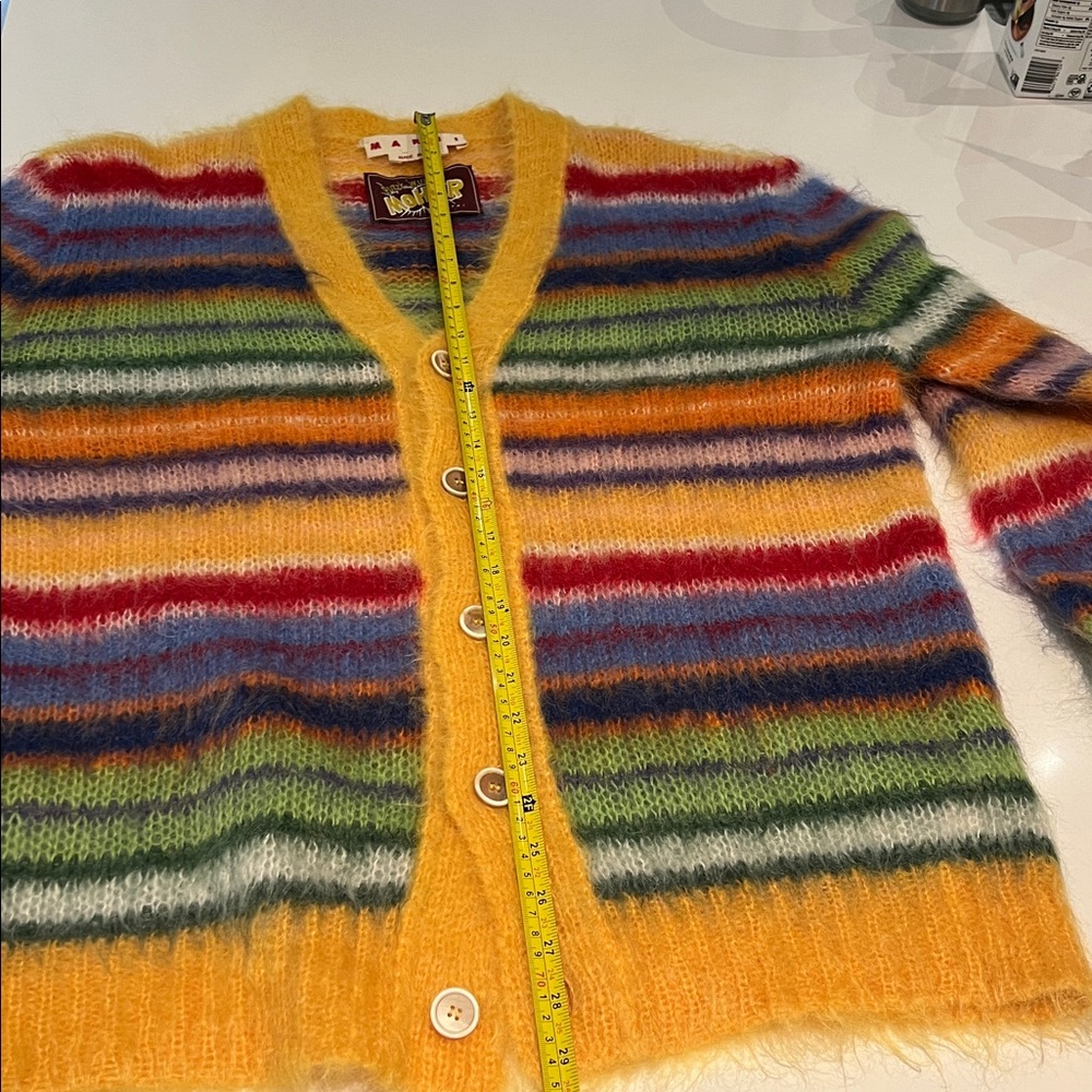 Marni Vibrant Striped Cardigan - Picture 7 of 8